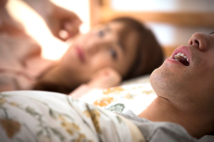 睡眠時無呼吸症候群イメージ
